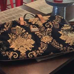 JM New York carpet bag